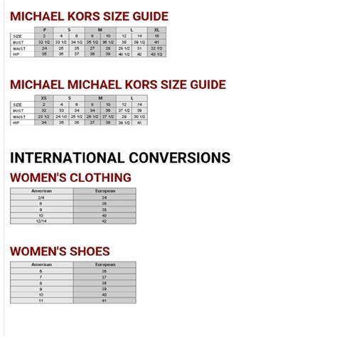 michael kors schoen 38.5|Michael Kors Shoe Size Charts .